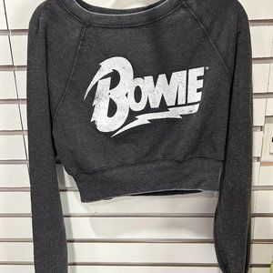 NWT Recycled Karma Bowie Cropped Sweatshirt Final Sale